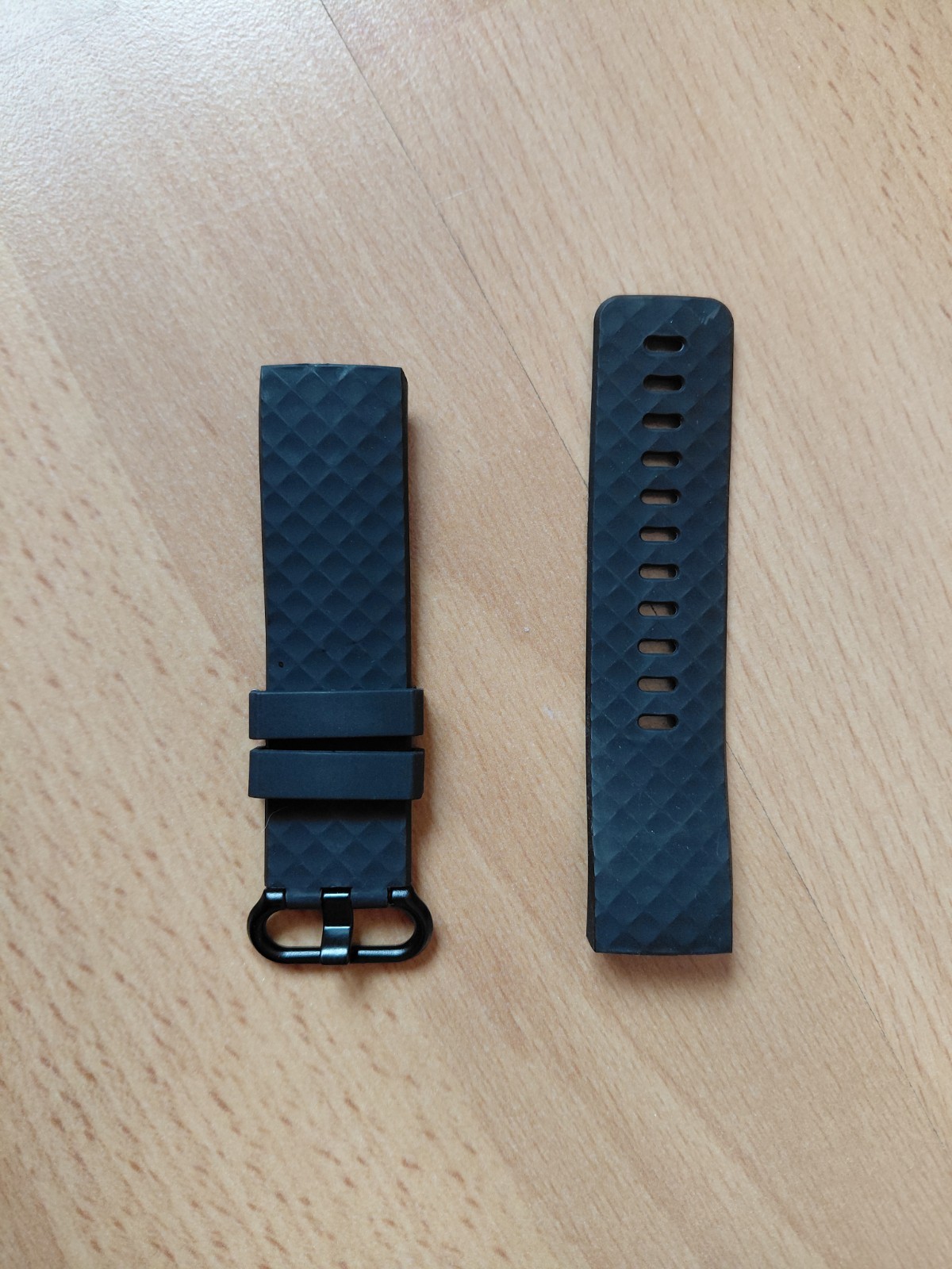 Fitbit Charge 3/4 Replacement Straps X 2 Black and Dark Blue – Size Small -BNWT.