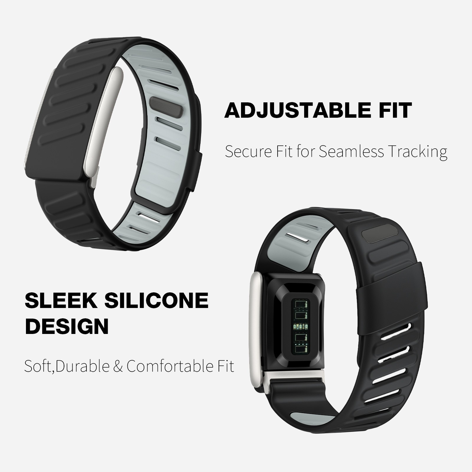 Soft Silicone Sports Adjustable Bracelet Band For Whoop 4.0/5.0/ONE/PEAK/LIFE/MG