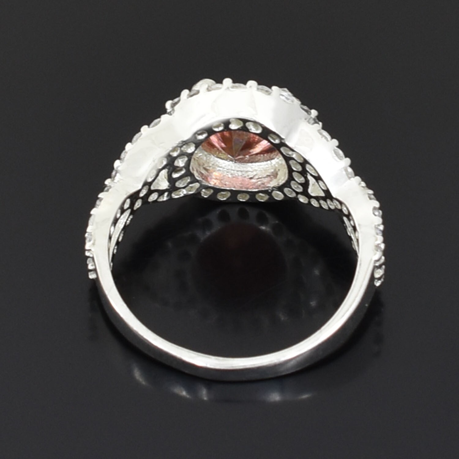 Certified 1.65Ct Pink Diamond Solitaire Ring !Tariff Free