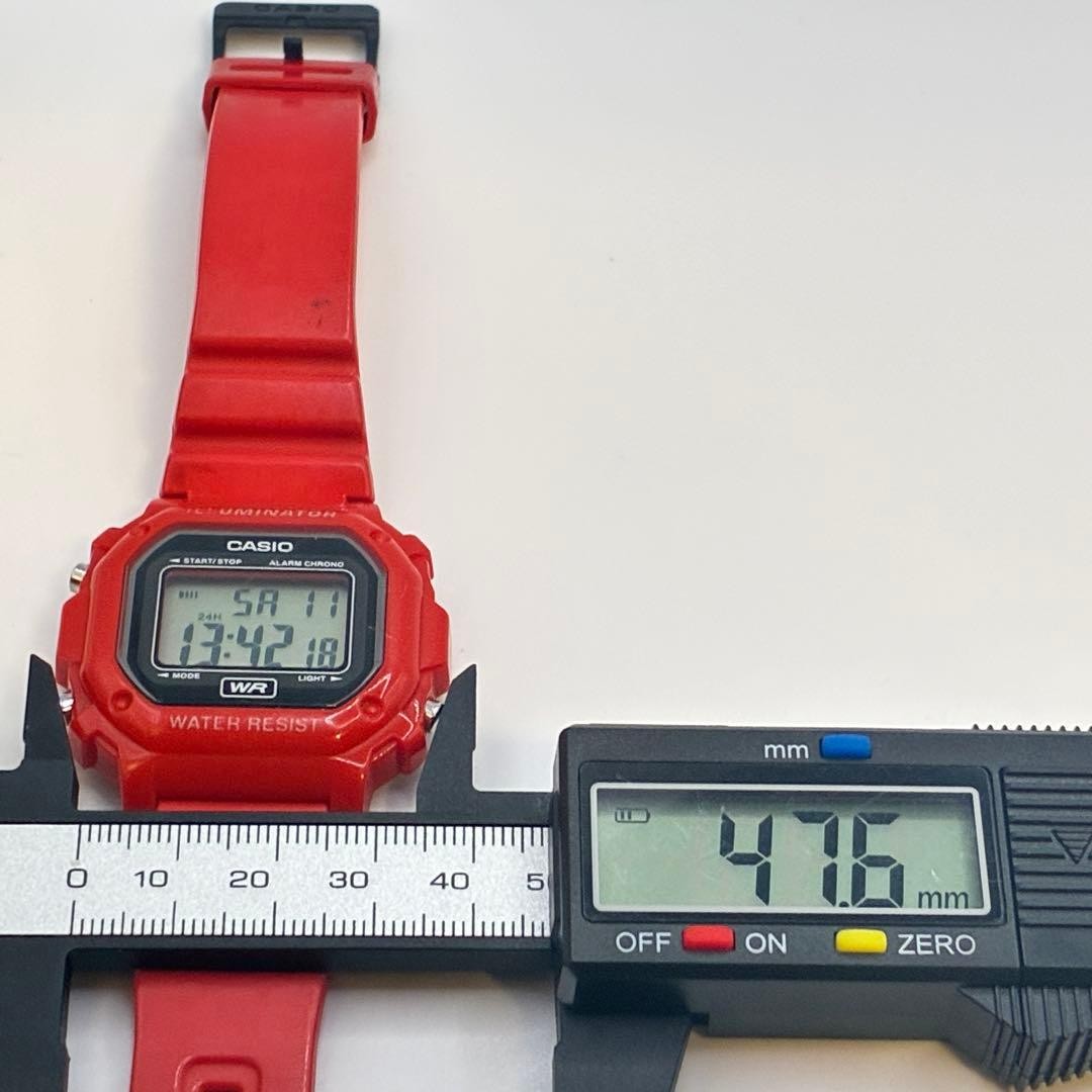 Good condition, working⭐️G-SHOCK wristwatch digital ILLUMINATOR red waterproof