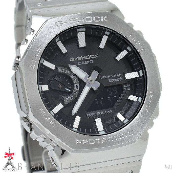 Casio G SHOCK Full Metal 2100 Series Solar Bluetooth Mobile Link GM B2100SD 1AJF