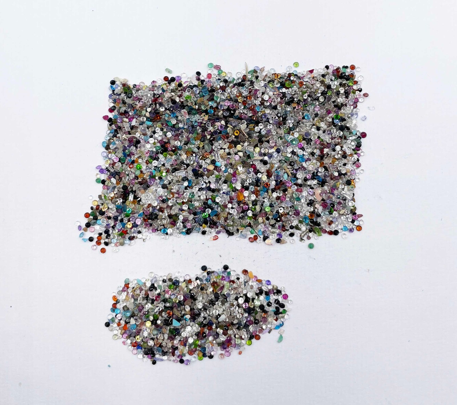 Multi Stone Small Round Cut Mix Stone Loose Gemstone Lot 1000 Pcs 1-2 MM