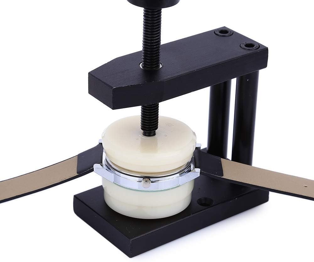 Compact Watchmaker Presser Tool with 12 Dies – Random Color Variation
