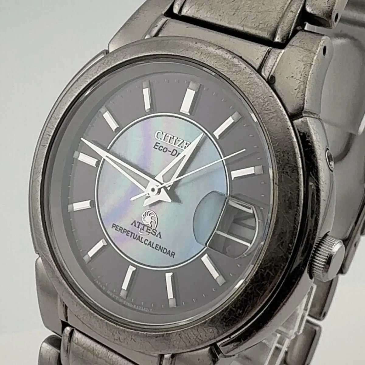 CITIZEN ATTESA Solar E760-K17683 Men’s/Boys’ Watch, Working Condit 【USED】