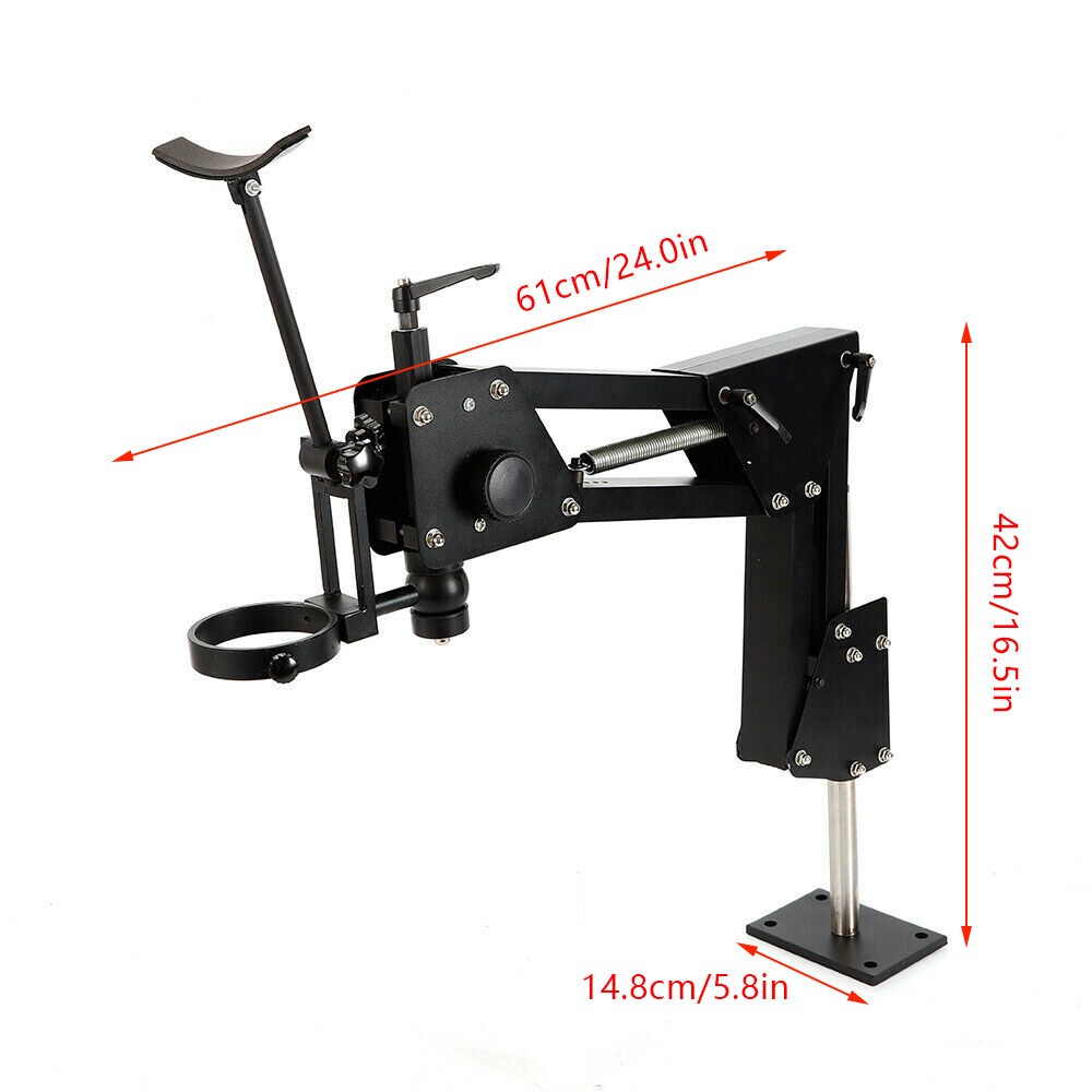 Microscope Stand Multi-directional Jewelry Inlaid Stand for Micro-setting Tool