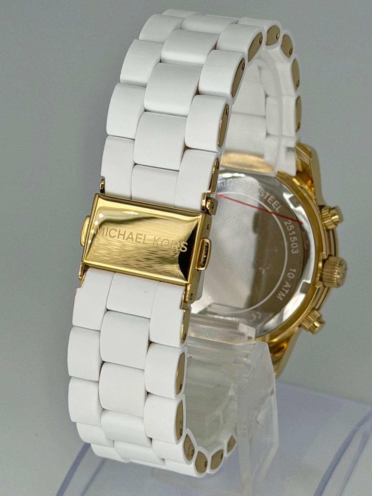 MICHAEL KORS Runway MK5145 Quartz Mineral Crystal Unisex Wristwatch