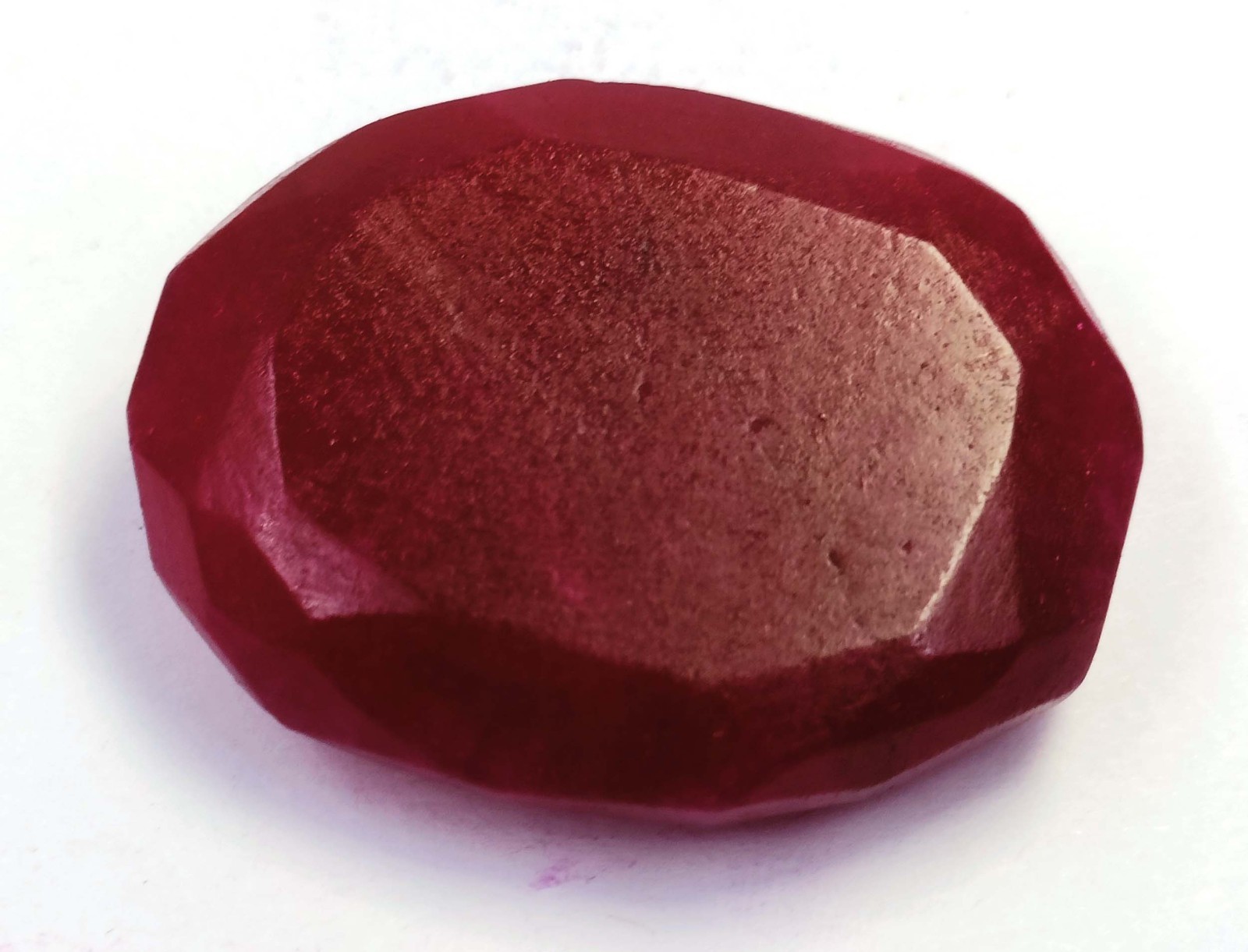 World Class Quality 77 Ct Natural Red Ruby Oval Shape IGL Gemstone 6AHL