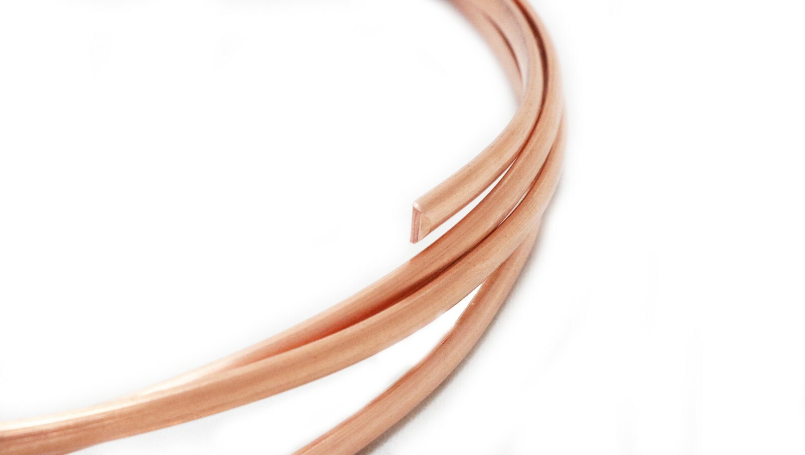 99.9% Pure Copper Wire Dead Soft Half Round 6 8 10 12 14 16 18 20 21 22 24 Gauge