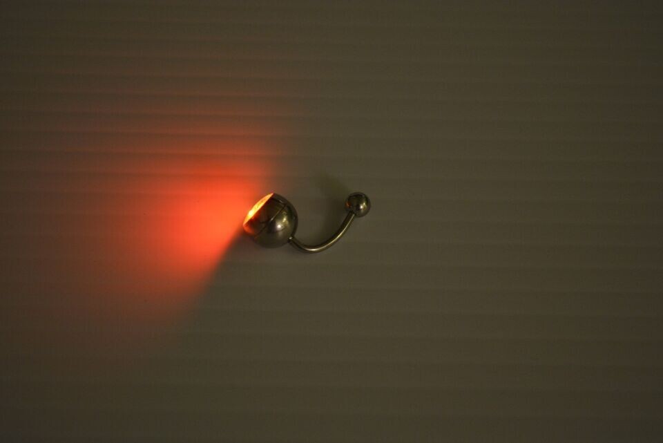 LED Multi Color Light Up Belly Button Navel Ring -Soft, Auto Color Changing