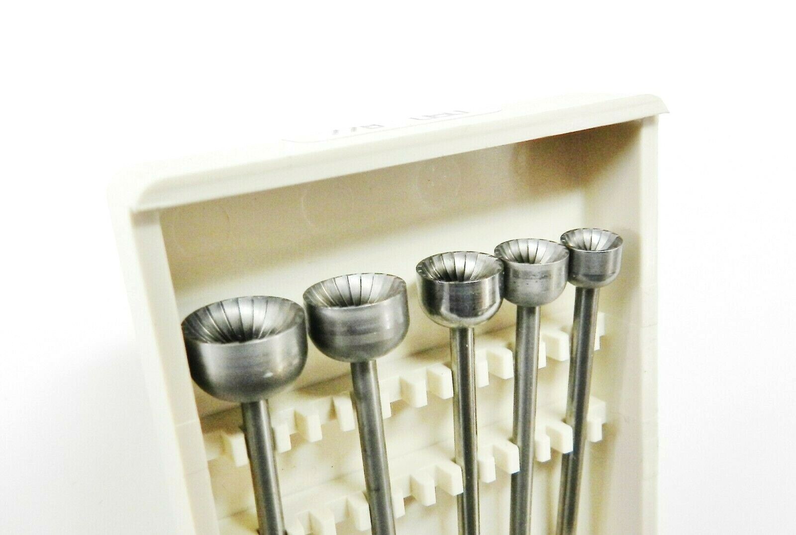 Large Cup Bur Set Fig 77b Concave Cutter Fraise 5Pc Assortment 6mm to 10mm Swiss