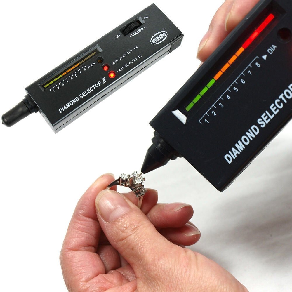 Jeweler diamond tool kit : Portable Diamond Tester – Loupe – Gemstone Tweezers