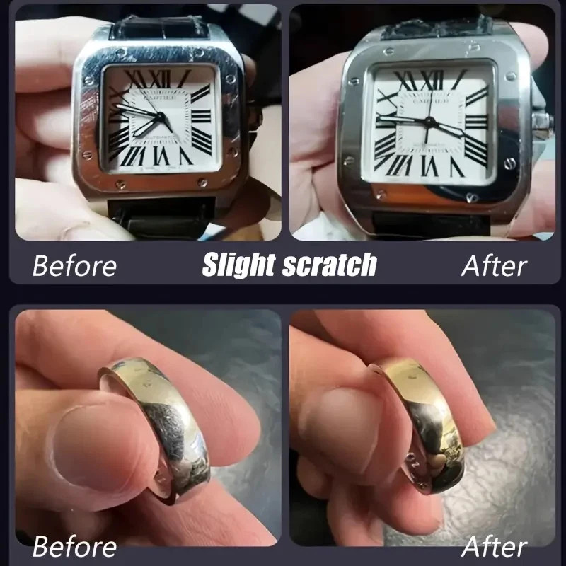 Watch Polishing Paste: Strap/Screen Scratch Removal, Metal Frame Renewal, Shine