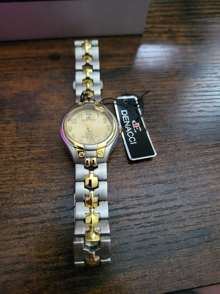 DENACCI His & Hers Watch set Unworn In Box! See Description. Offers Accepted