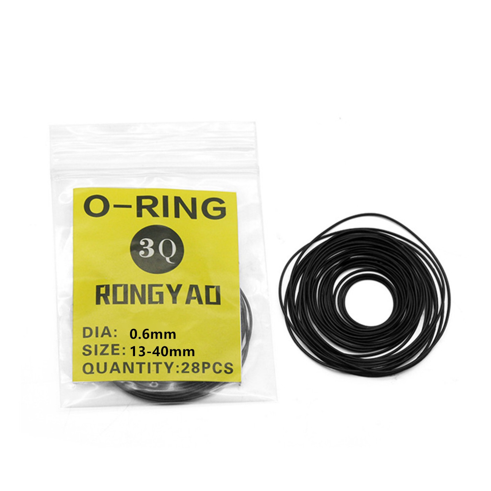 0.6mm Watch O-Ring Waterproof Rubber Cover Gaskets Watchmaker Repair Parts k