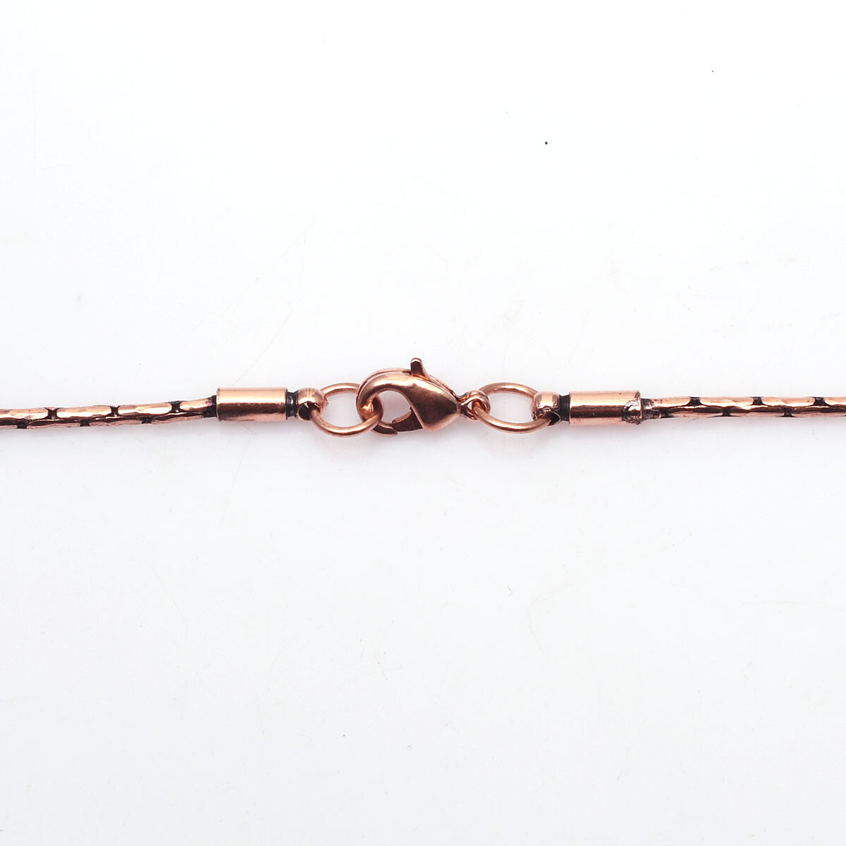 Pure Copper Bead Chain 100% Oxidized Handmade Necklace Gift For Jewelry RJ-009