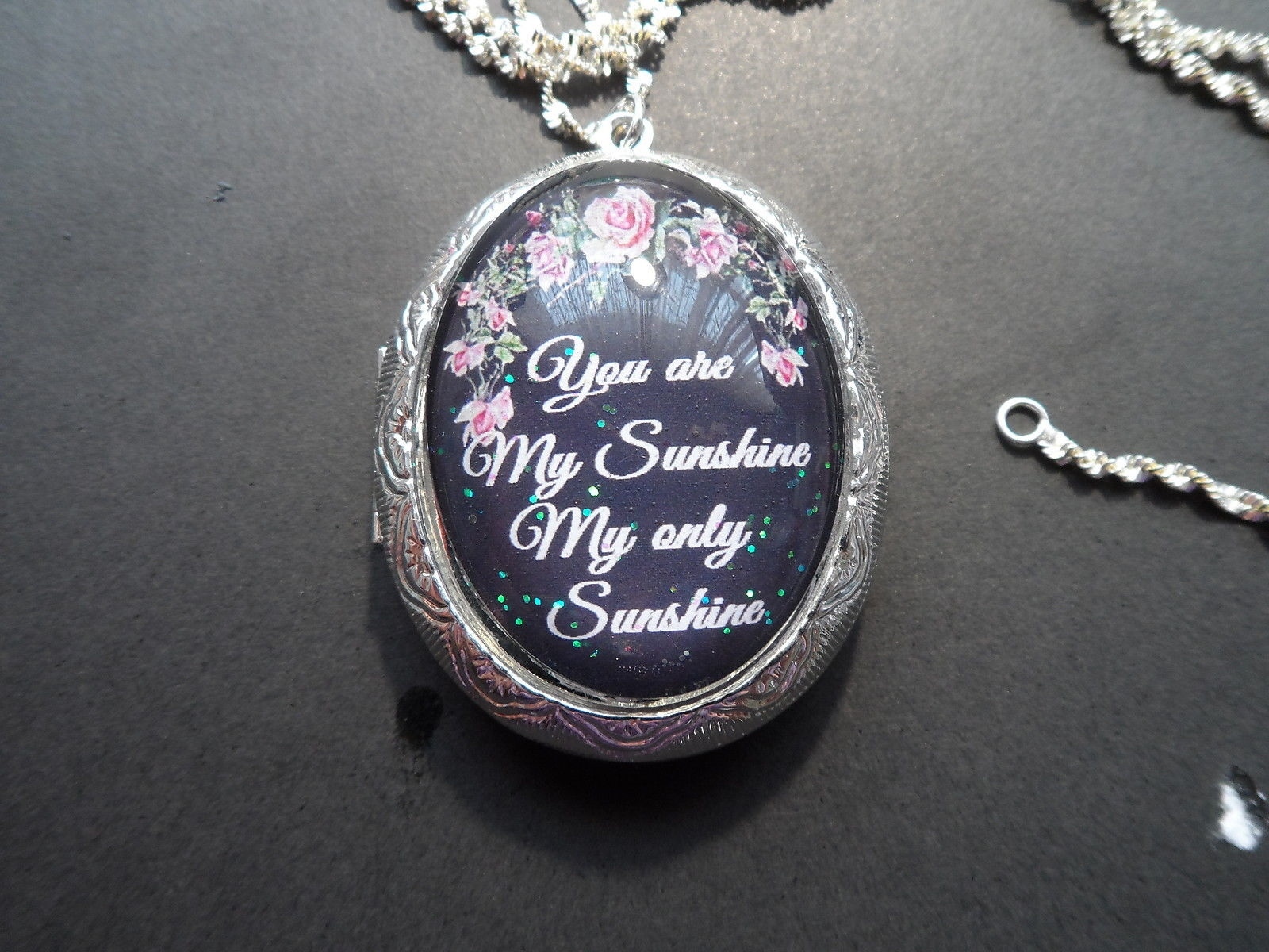 YOU ARE MY SUNSHINE LOCKET-HIGH QUALITY