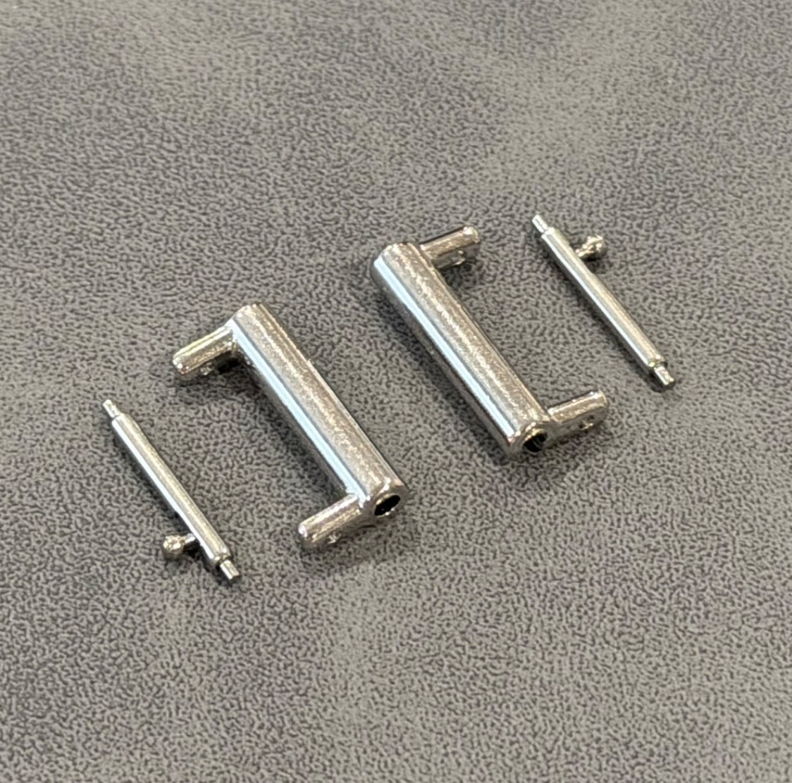 16mm to 12mm Convertor Connectors Silver 16mm Watch Lugs Adapters DIY Band