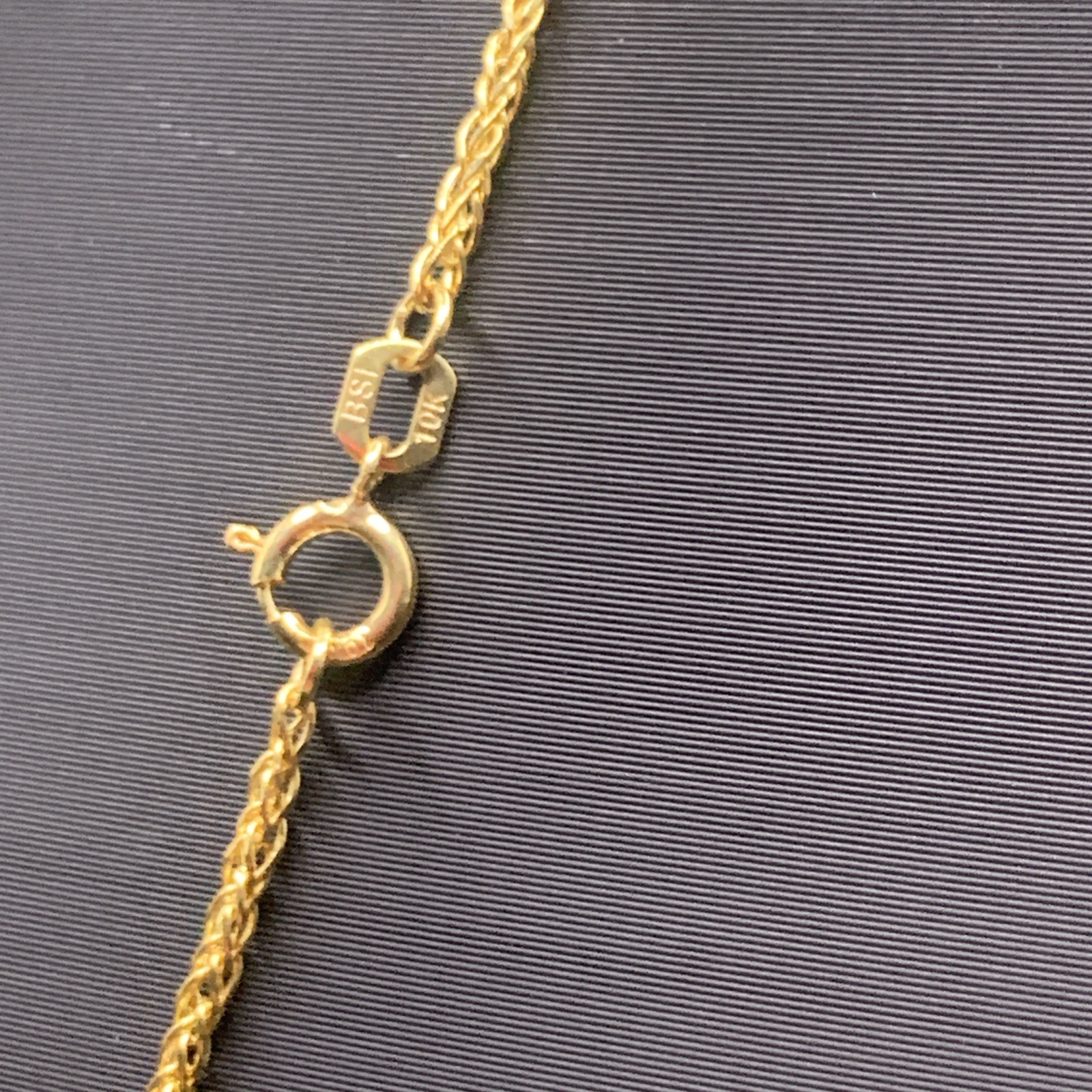 10k Yellow Gold Singapore 18” 1.8mm