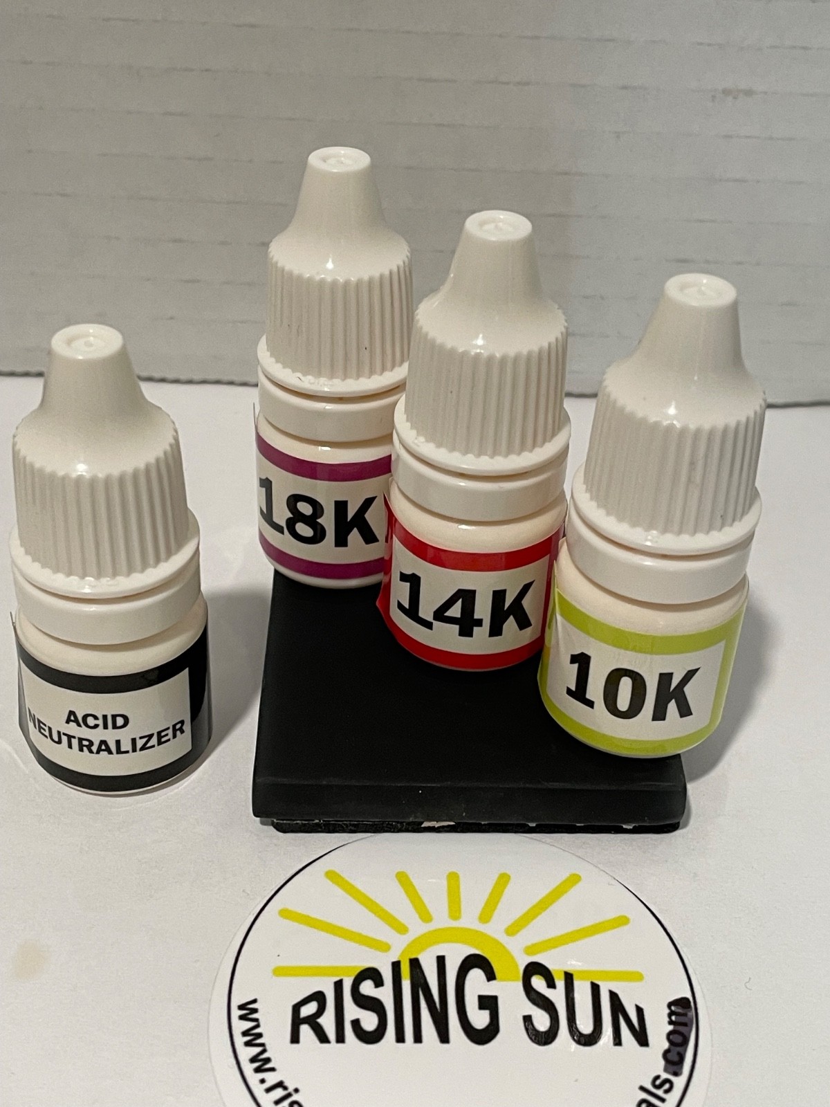 Gold Tester, Gold Test Kit, Gold Tester, Gold Acid 10K, 14K, 18K, Test Stone, a