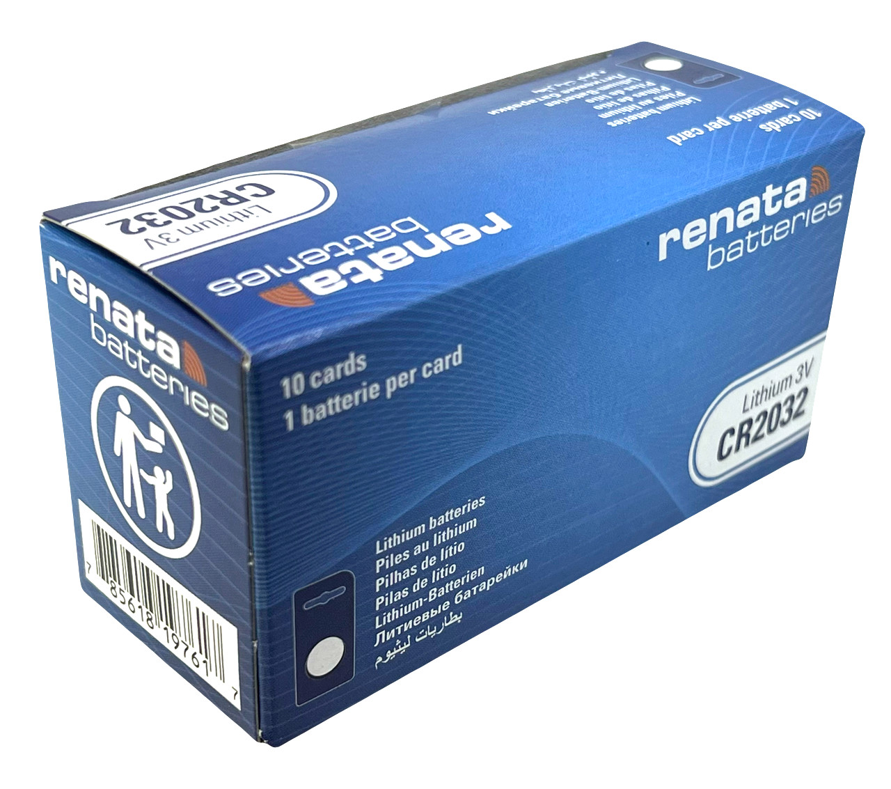 10x RENATA CR2025 3V Lithium Swiss Based Button Coin Cell Batteries Wholesale
