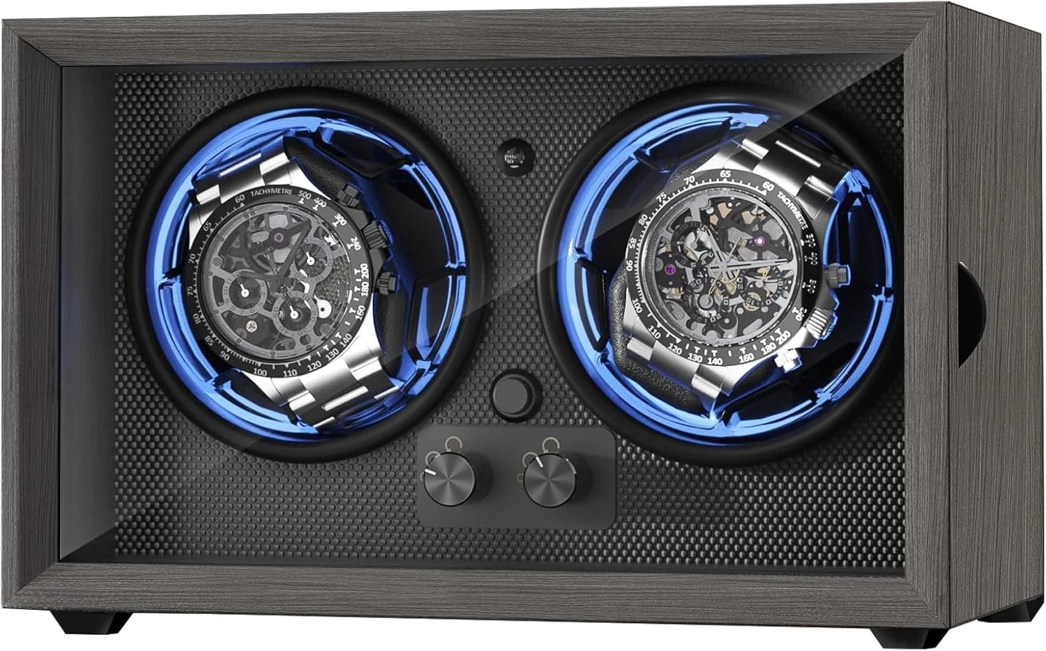 ALTIUS Watch Winder for Automatic Watches Double Automatic – Gray NEW
