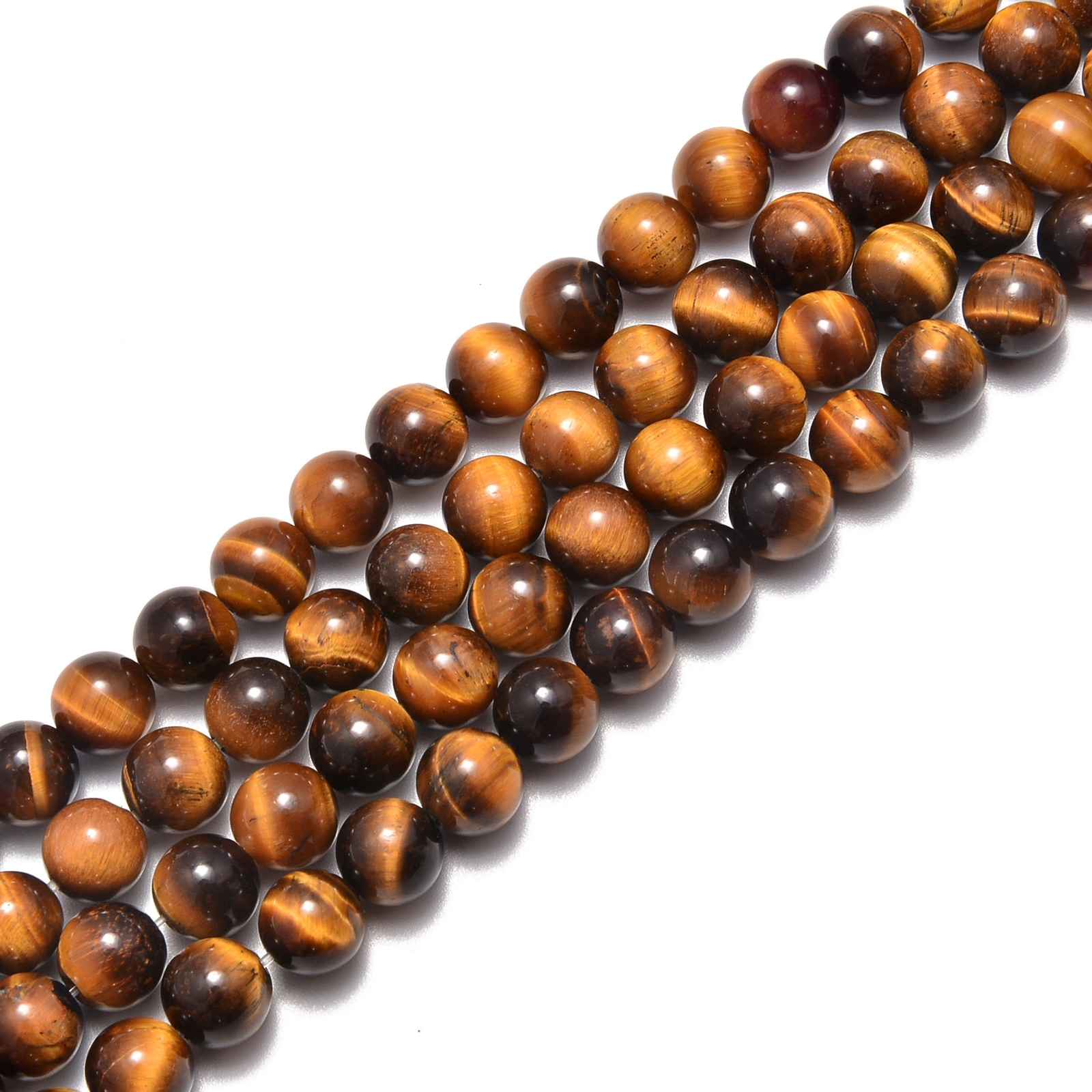 Yellow Tiger Eye Smooth Round Beads 4mm 6mm 8mm 10mm 12mm 14mm – 20mm 15.5″ Strd