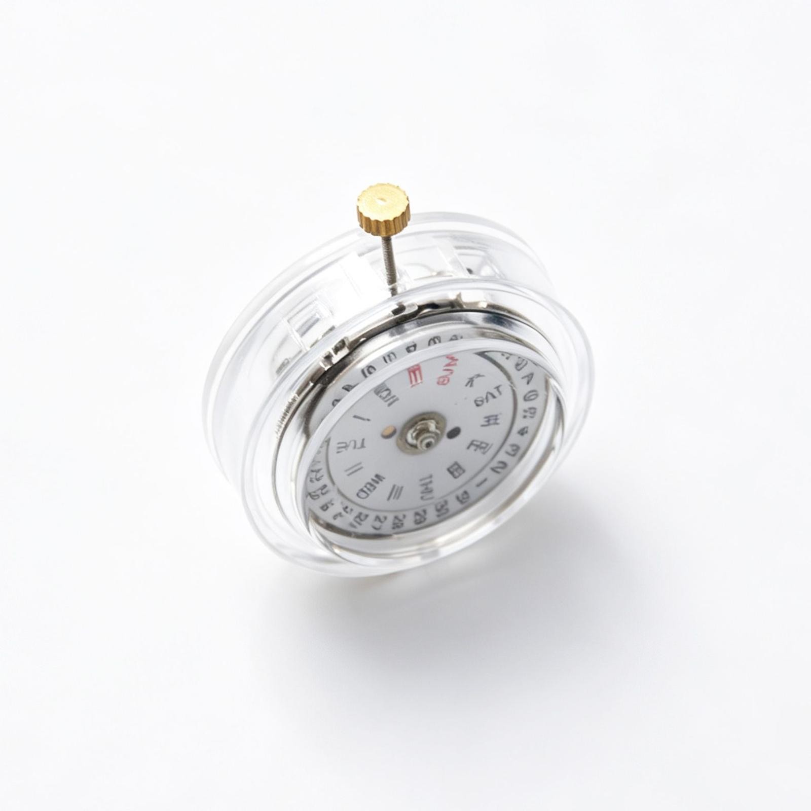 25mm Dual Calendar At 3 Automatic Mechanical Watch Movement For Miyota 8205 8200