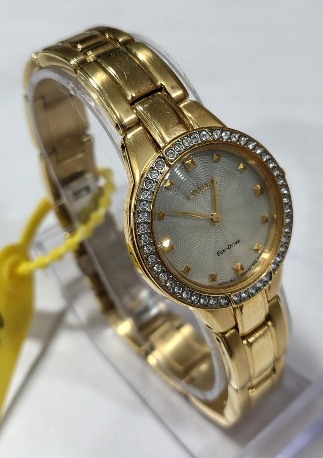 B023-S092990 CITIZEN ECO DRIVE MOP DIAMOND ACCENT WATCH FOR WOMEN C2-167