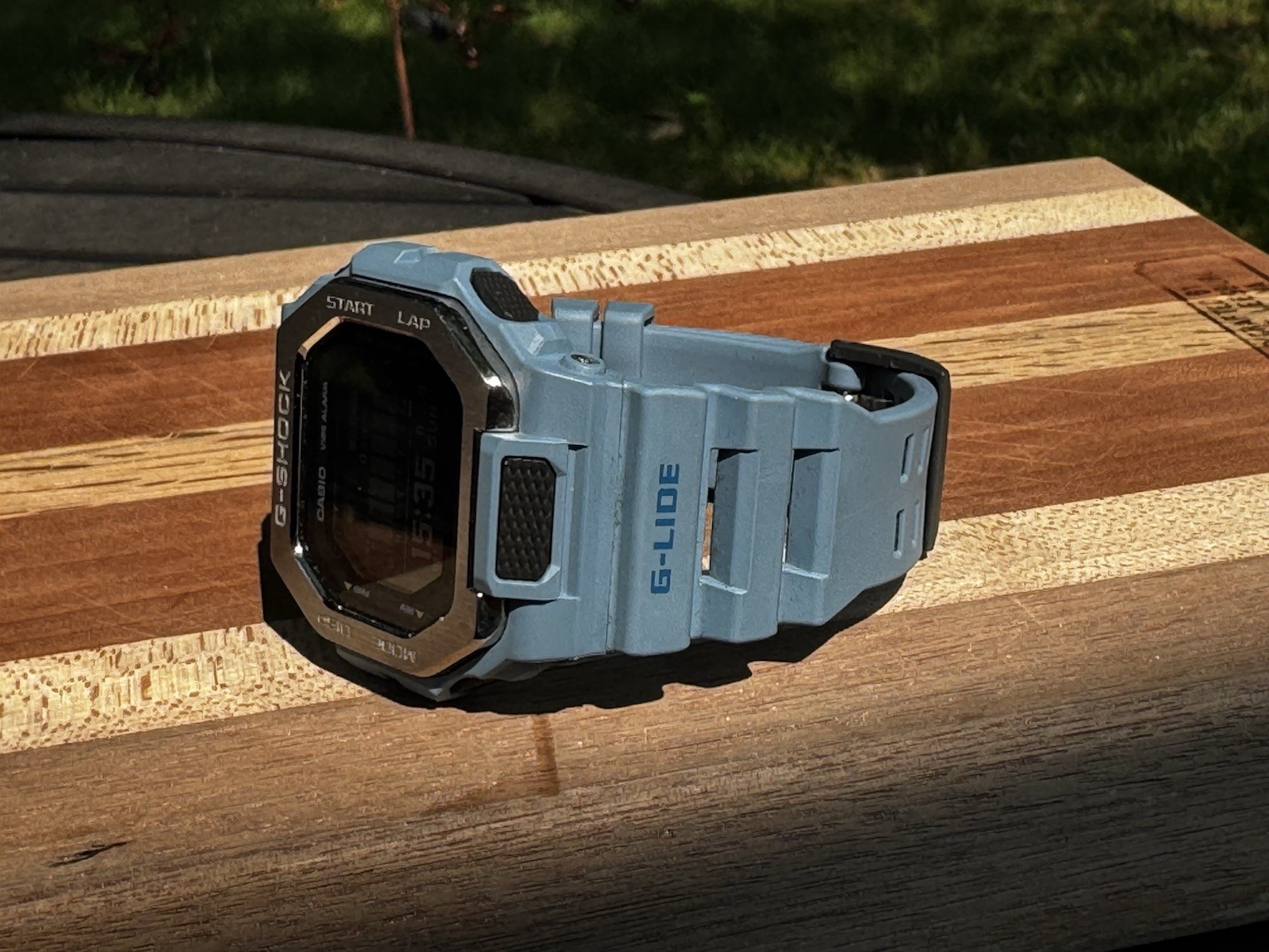 Casio G-SHOCK GBX-100-2A G-LIDE Bluetooth Surf Watch Blue Box & Papers 200M