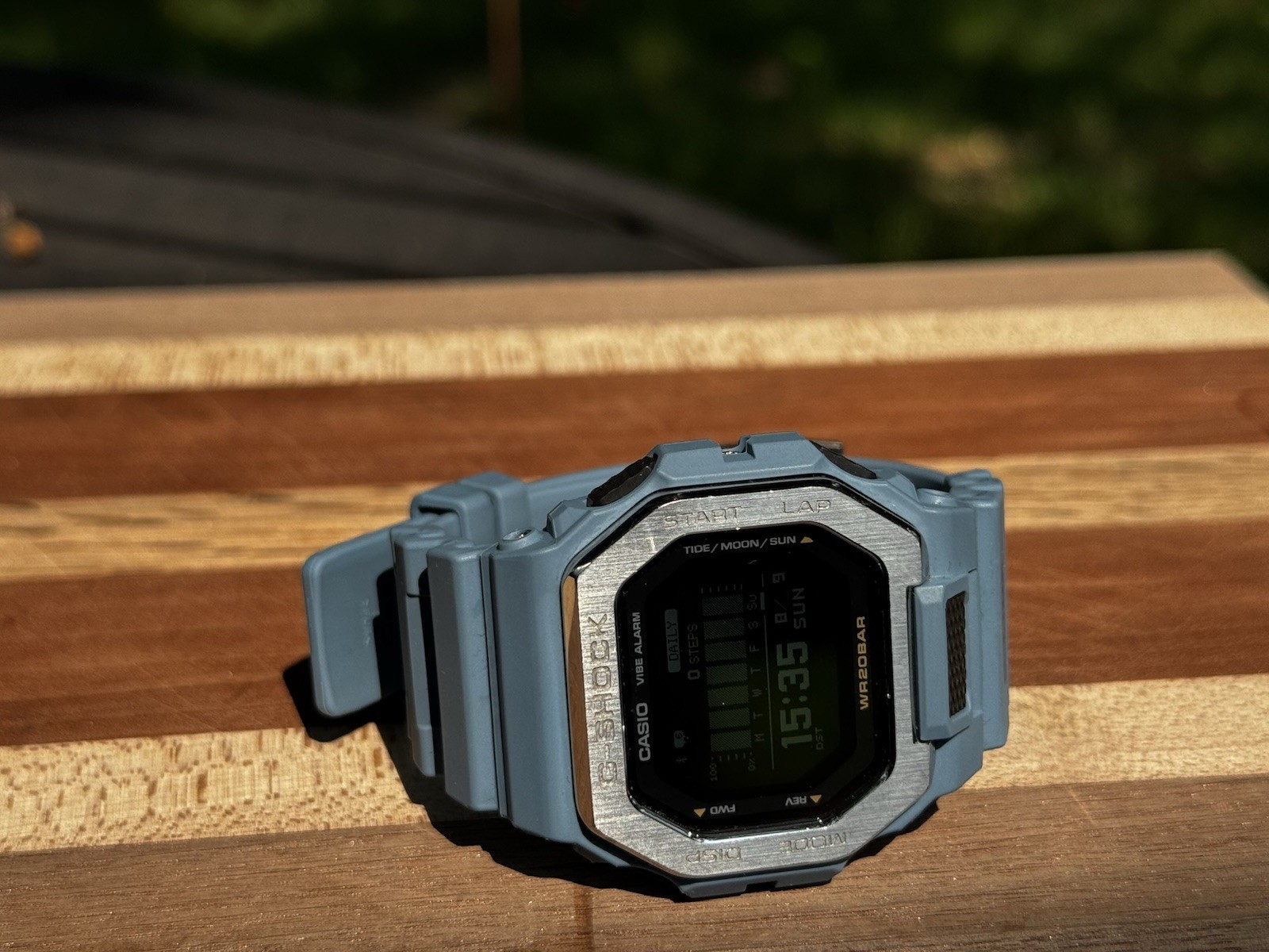 Casio G-SHOCK GBX-100-2A G-LIDE Bluetooth Surf Watch Blue Box & Papers 200M