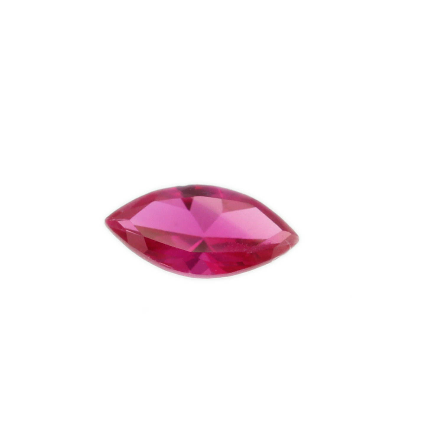 Loose Marquise Cut Ruby CZ Stone Single Red Cubic Zirconia July Birthstone Shape