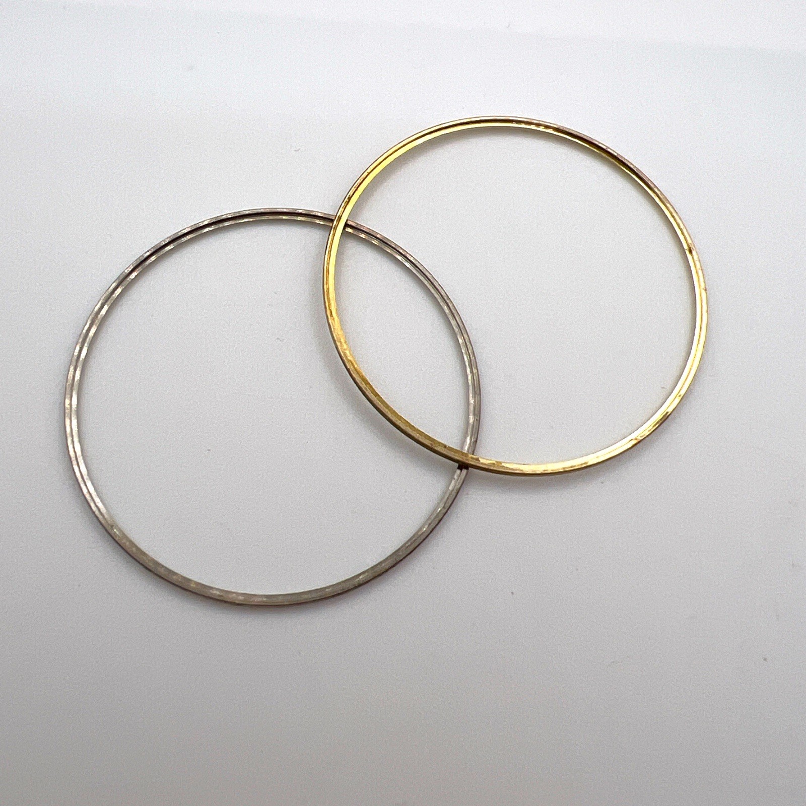 Round Watch Crystal Flat Top Divers VTG NOS G-S Angle-Tite w/ 2 Tension Rings