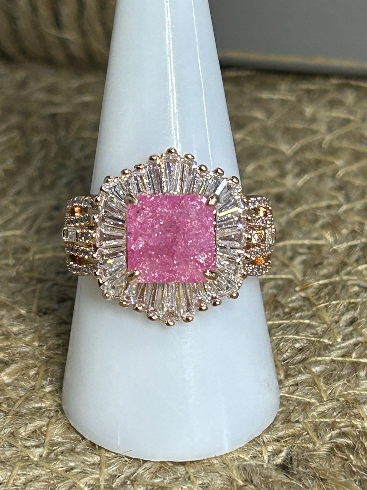 Bomb Party Ring💍Size 9 RG40949 “RARE UNICORN ” 🦄 “TOO BRILLIANT TO BEHAVE” 🌸