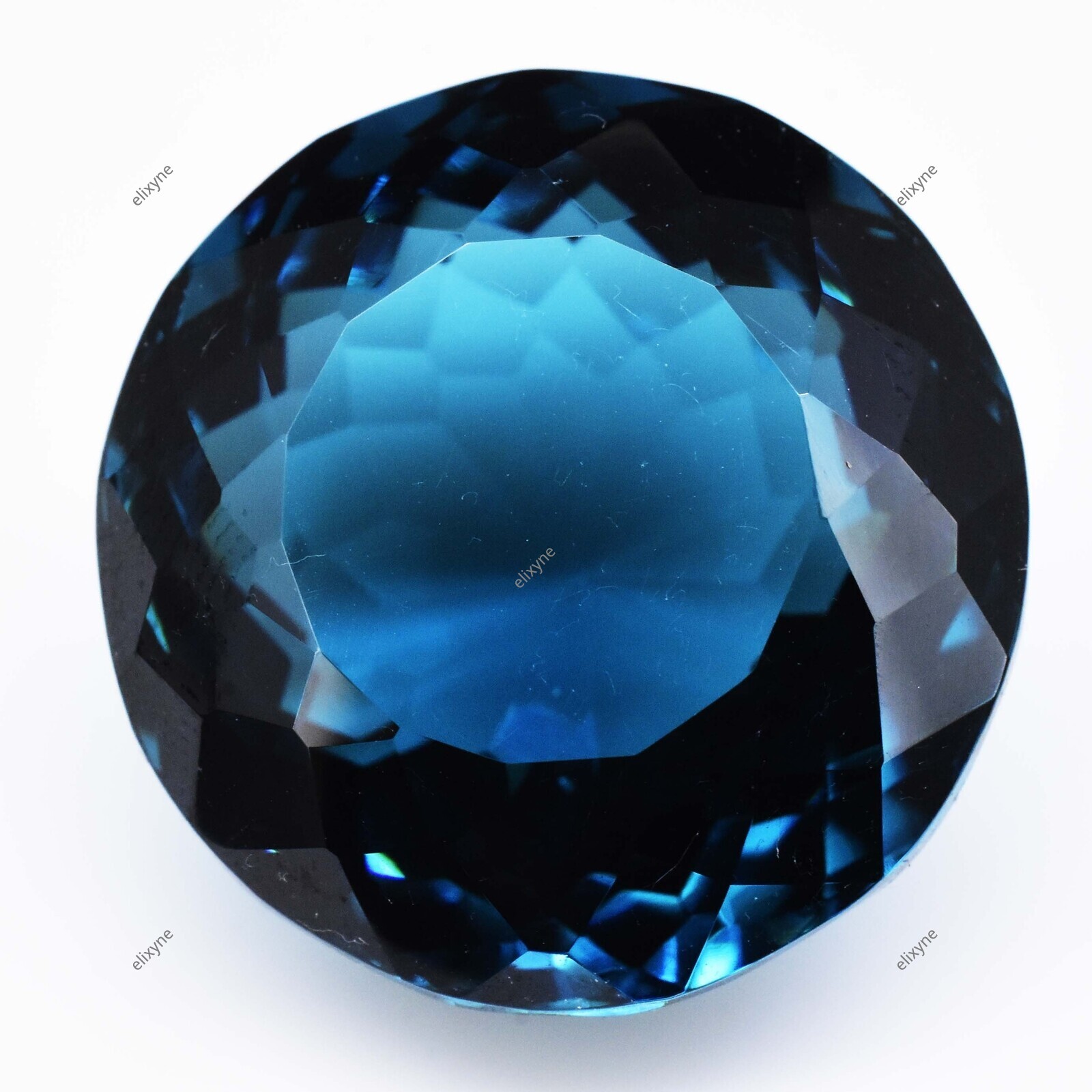 64.85 Ct Excellent HUGE Blue Zircon Certified VVS Clean Gemstone