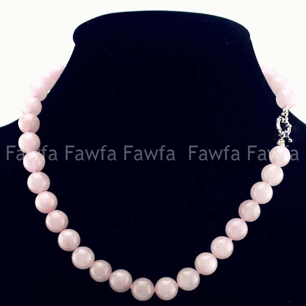 New Beautiful 6/8/10/12mm Natural Multicolor Round Gemstone Beads Necklace 18”