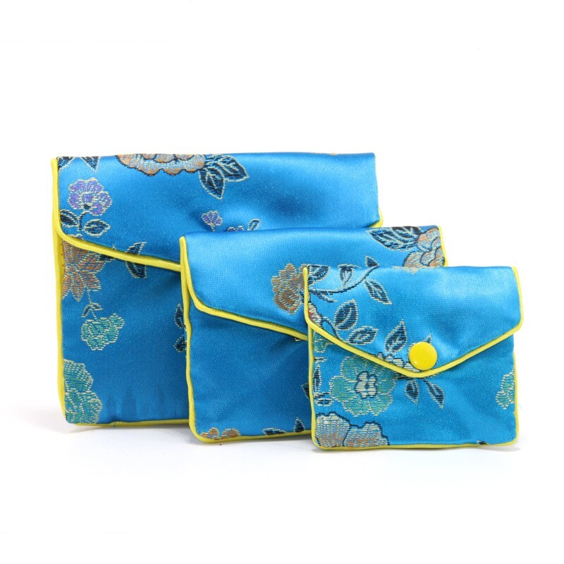 12-Pack Silk Jewelry Pouch, Gift Bags, Multicolor, Small/Medium/Large