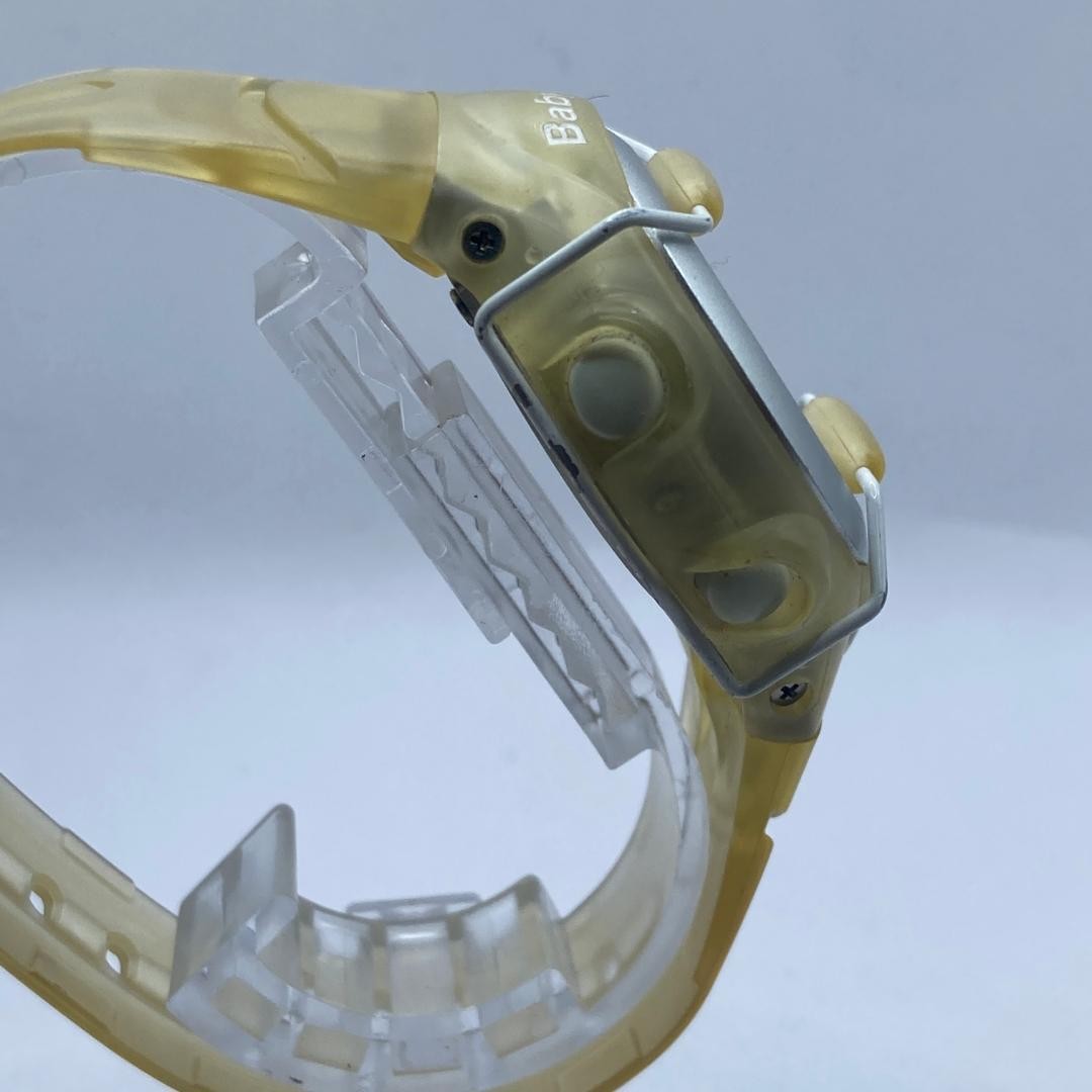 [Working Condition] CASIO Baby-G Digital Round Yellow