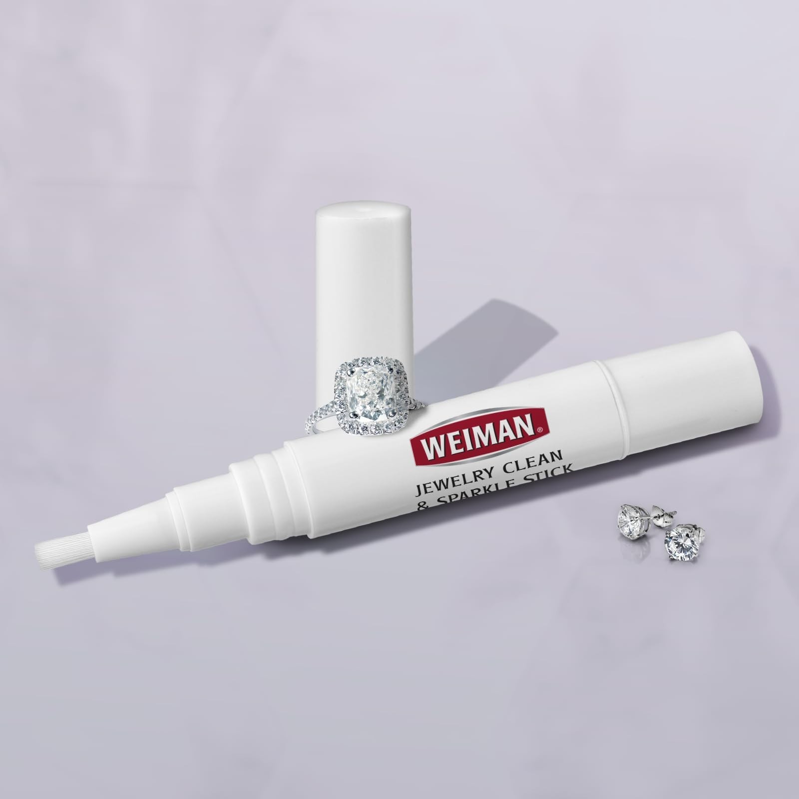 Jewelry Cleaner Kit 3PC Set – Liquid, Cleaning Stick & Polishing Cloth for Diamo