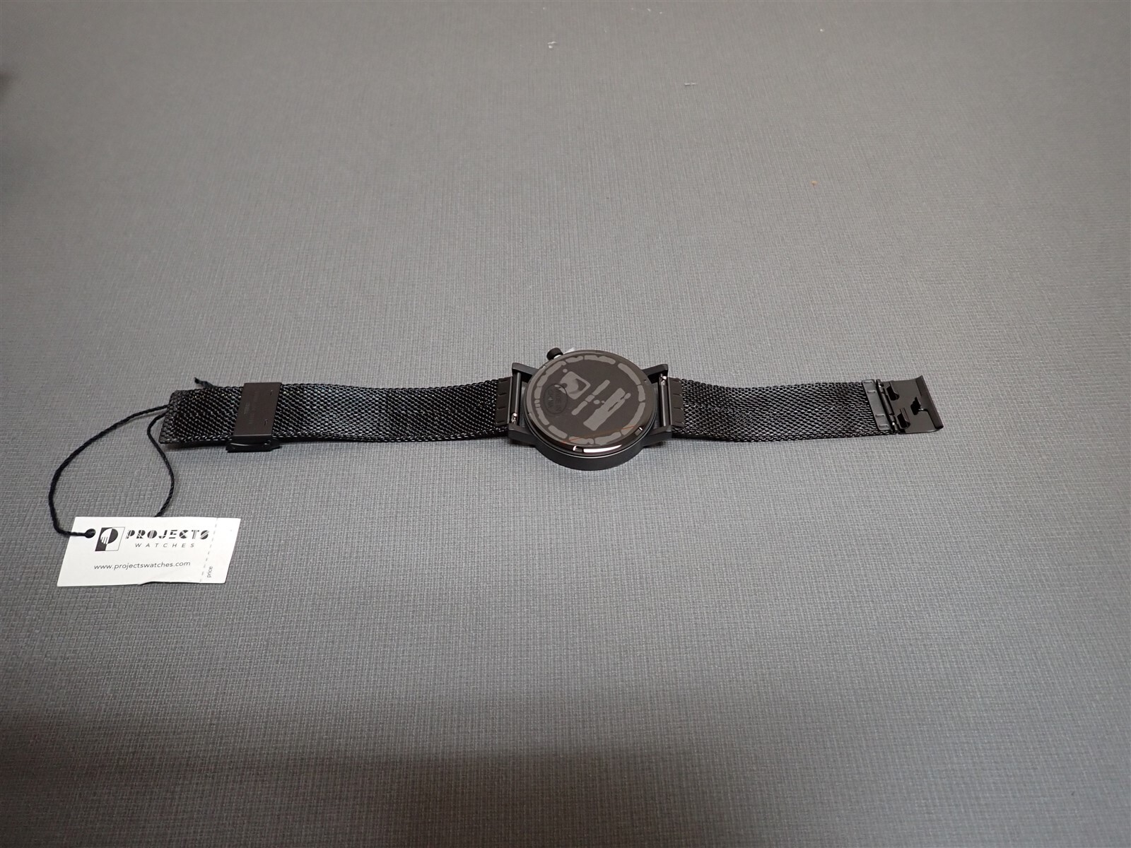 NEW Projects Watches PJT-7901 BM Beyond The Horizon 40mm Black Mesh Band Watch