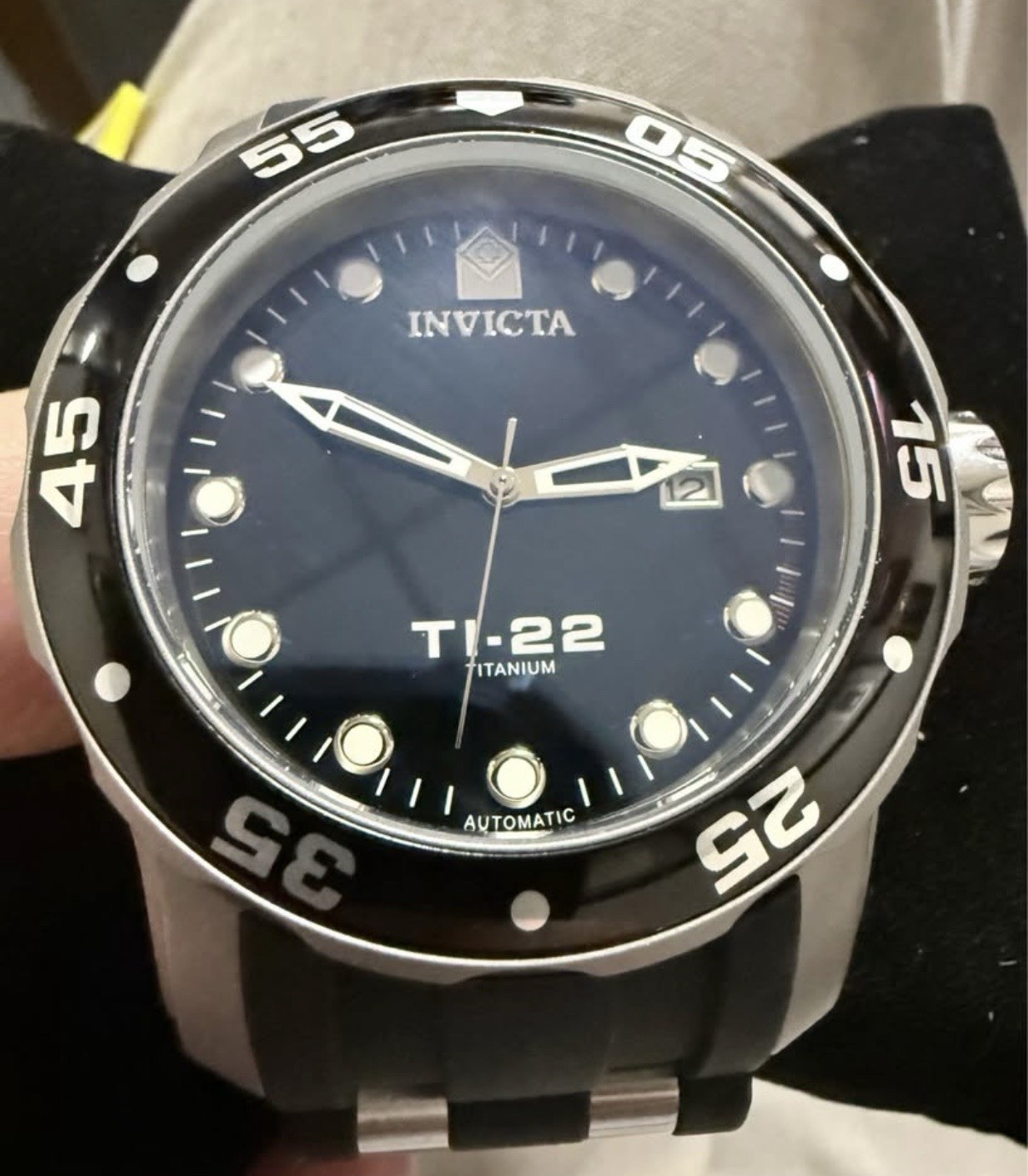 Invicta Titanium TI-22 24 Jewel NH35-A Automatic Watch
