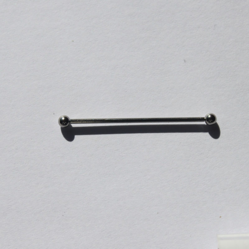 16g 1.2mm Barbell Surgical Steel Body Piercing Jewelry