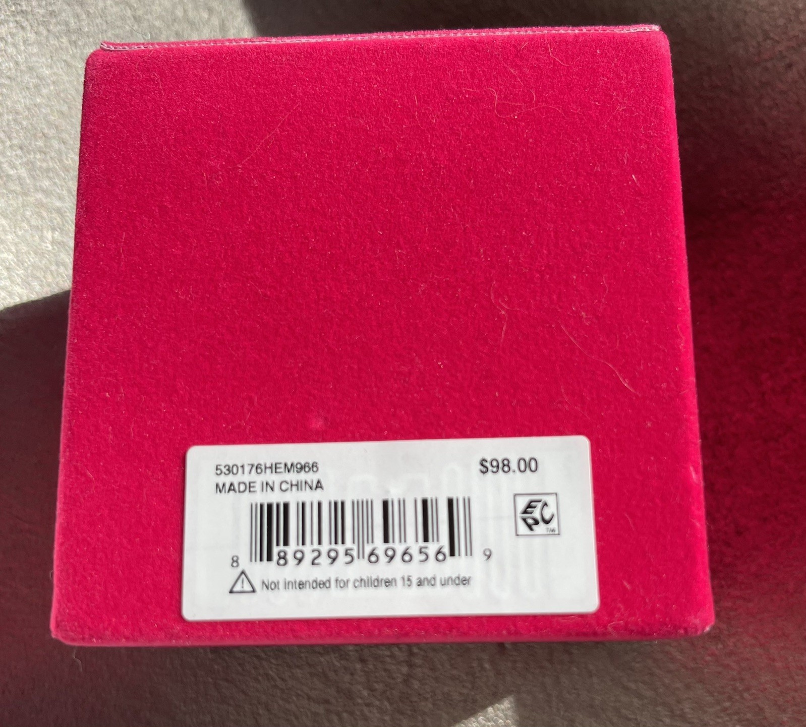 Kurt Geiger Multi-Color Rainbow Flower Ring Size 7 NWT