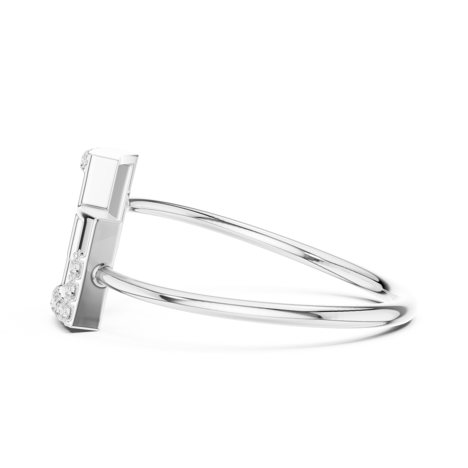 14 Pcs Natural Round Classic Diamond Ring Women Fine Jewelry Gift 925 Silver
