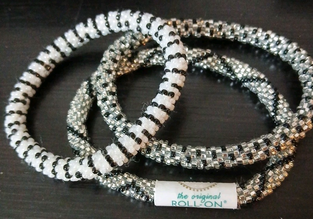 Set Of 3 Roll On Bracelets Nepal Aid Through Trade (lot #8)