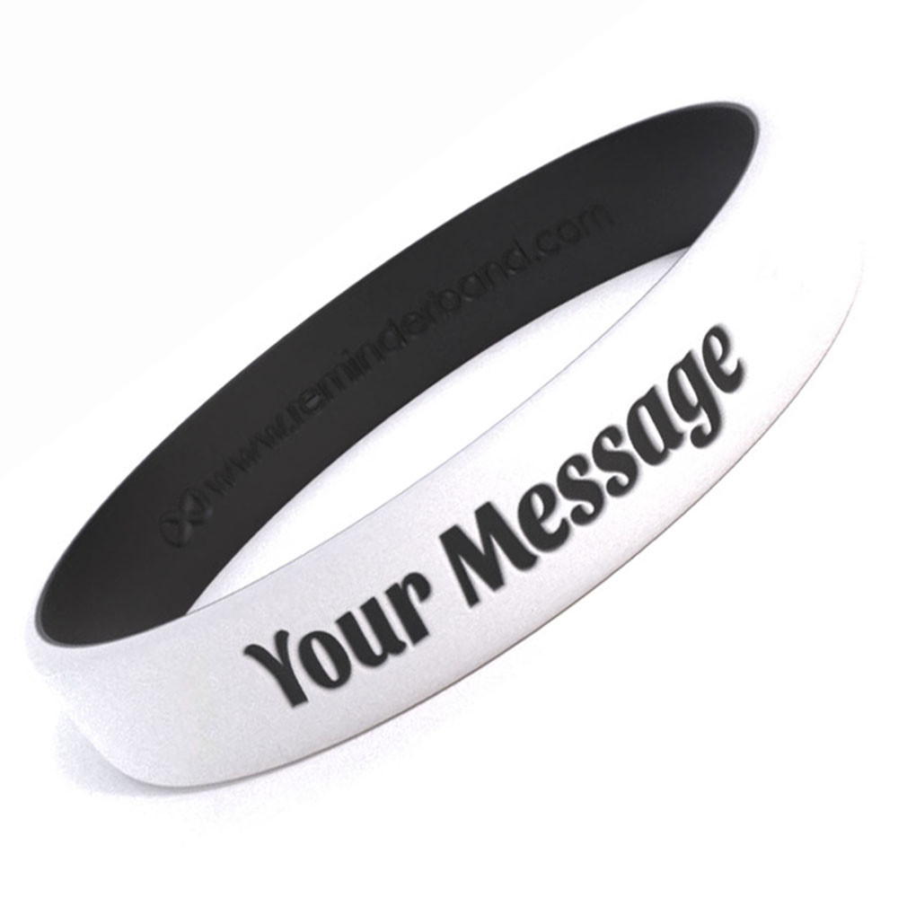 Custom Engraved Silicone Wristbands – Personalized Luxe Rubber Bracelets