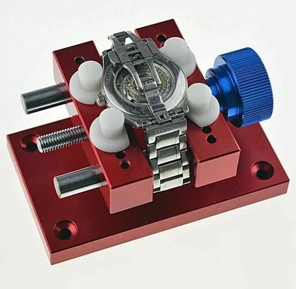 Watch Repair Tool Universal Large Watch Case Holder Adjustable Pin Location