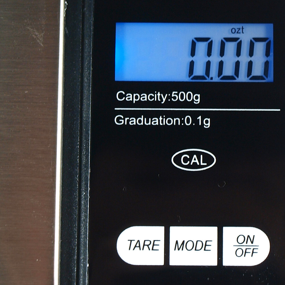 Digital 500g x 0.1g Ultra Mini Precision Pocket Scale .1g