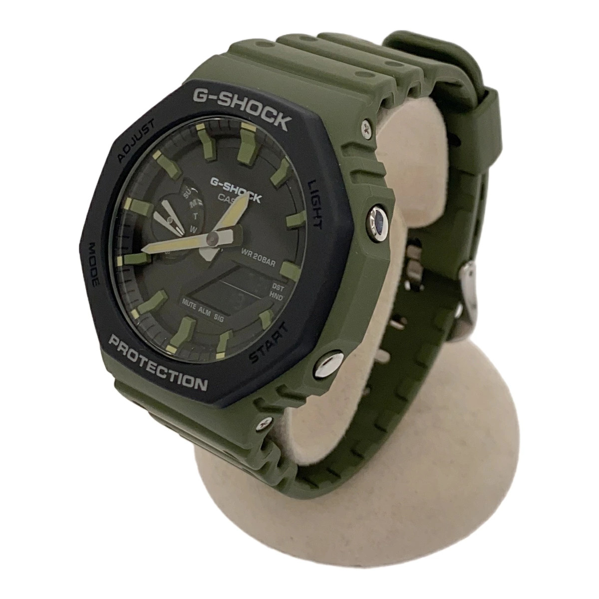 Working Watch CASIO GA2110 SU Carbon Core Guard G SHOCK Quartz Digital Analog Bl