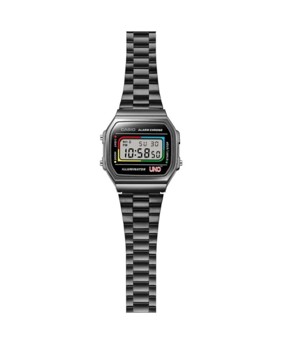 CASIO Men Digital Quartz Casual Watch Classic Dress Black Dial Waterproof Rectan