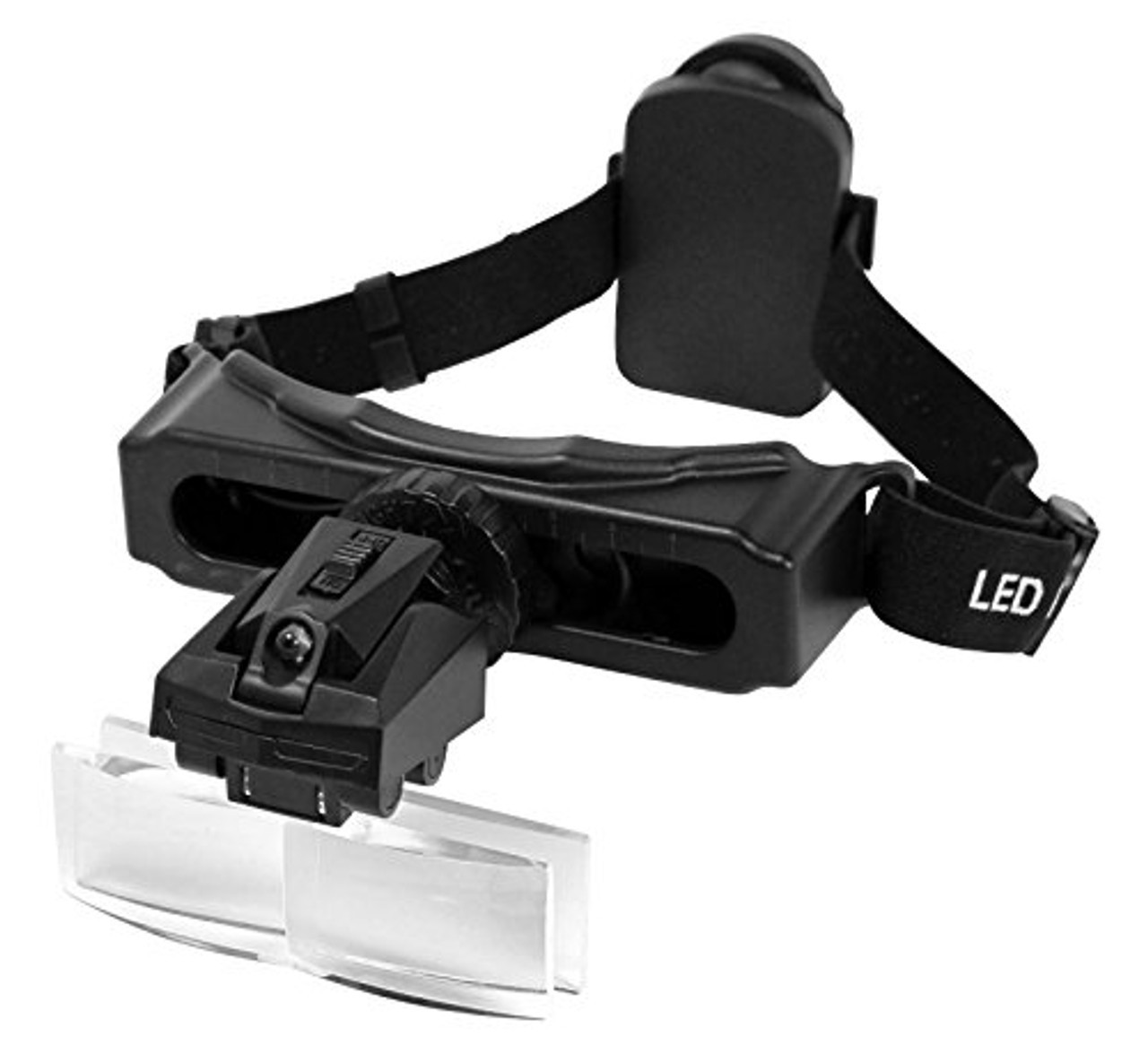 1x to 15x Magnifier Magnifying Glass Headset Head Visor Loupes Coins Illuminated